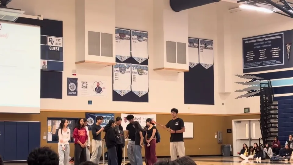 Another view of the Let's Assist presentation at the DVHS CSF meeting